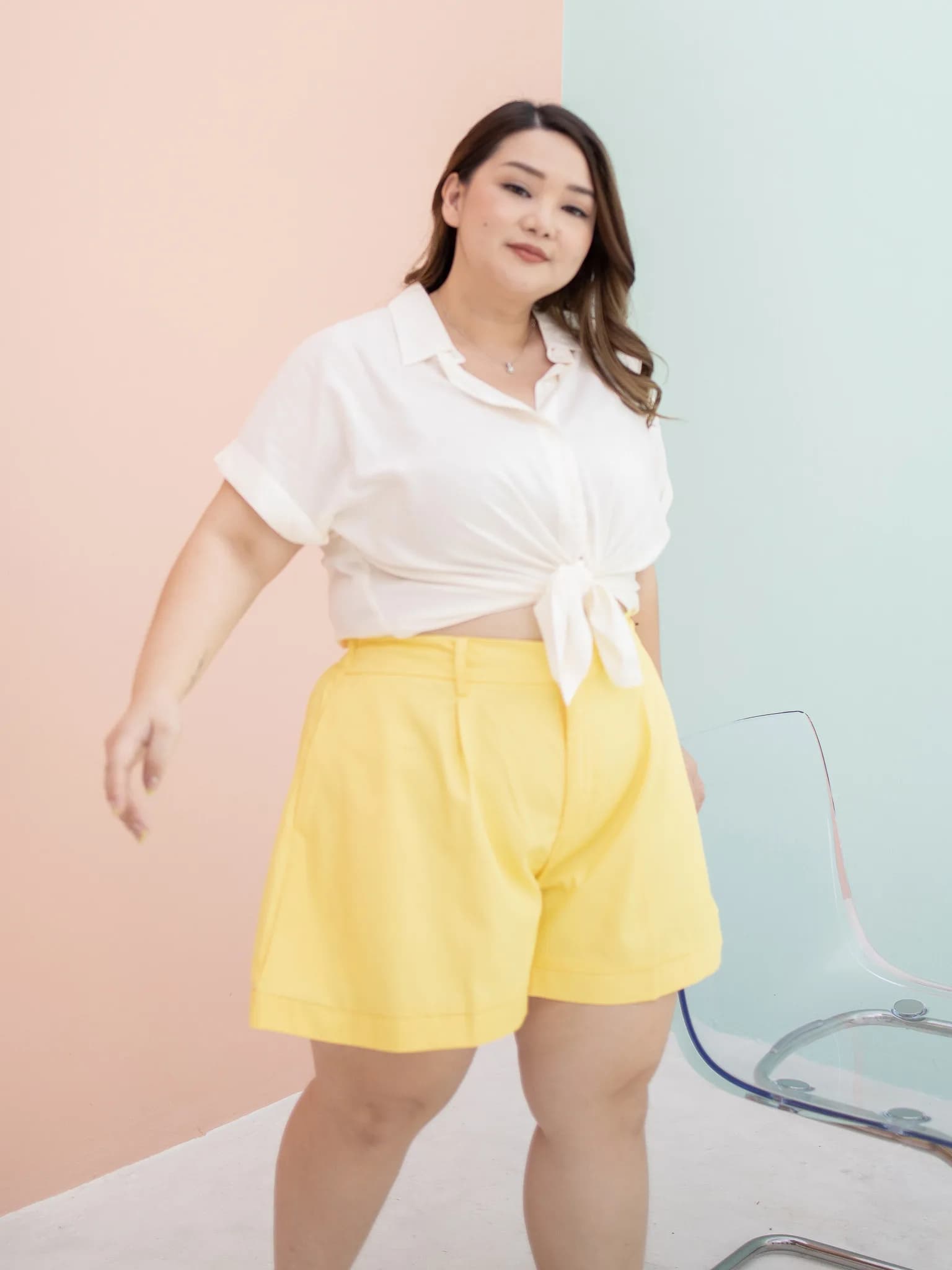 Coco Shorts Pants Yellow