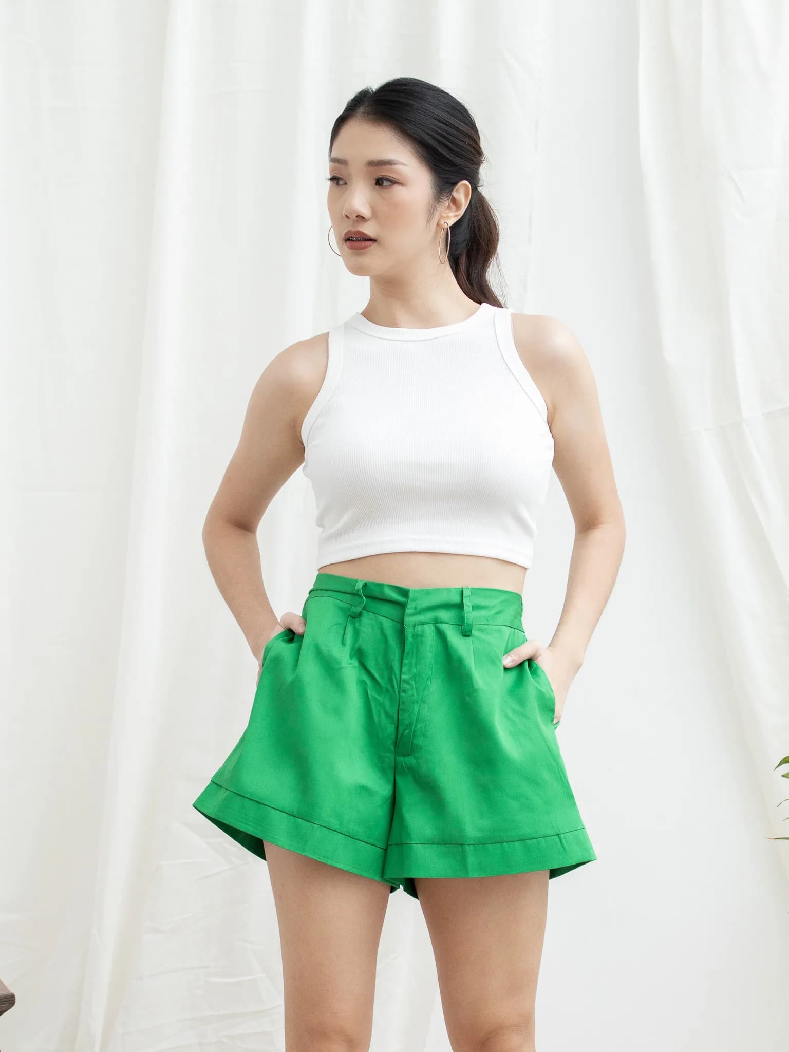 Coco Shorts Pants Green