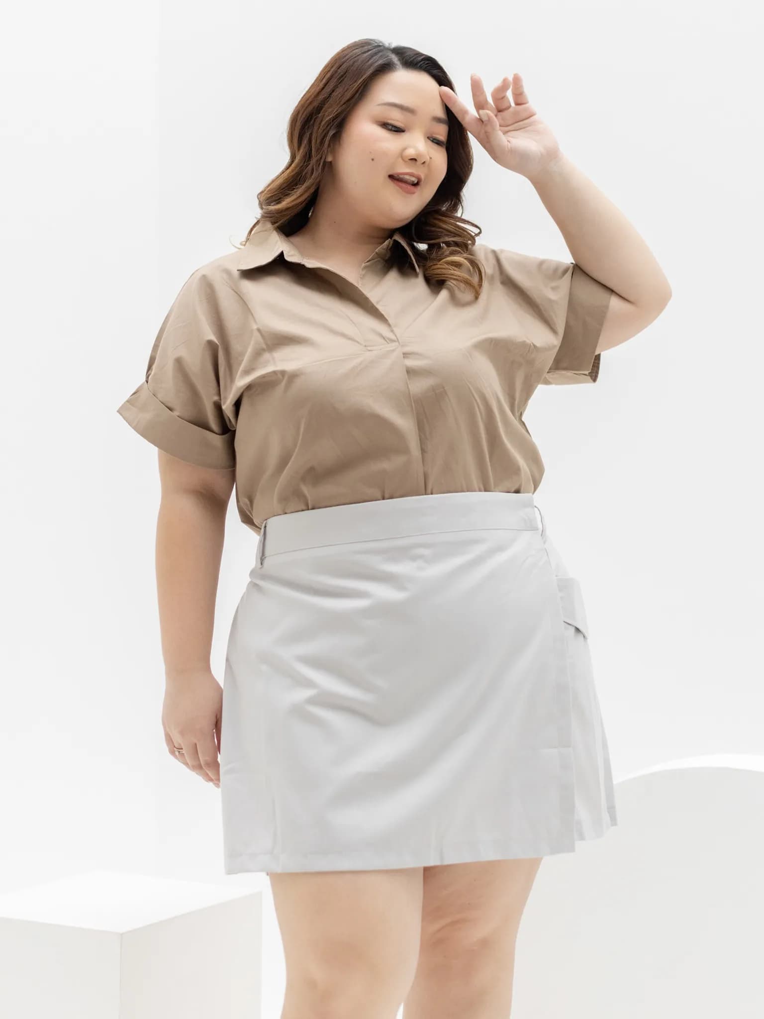 Celine Skort Grey