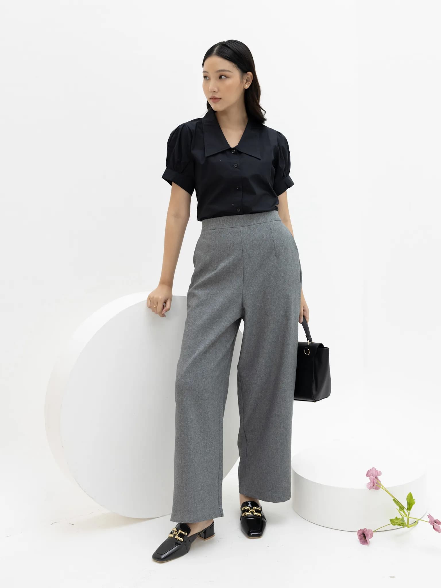Millie Pants Dark Grey