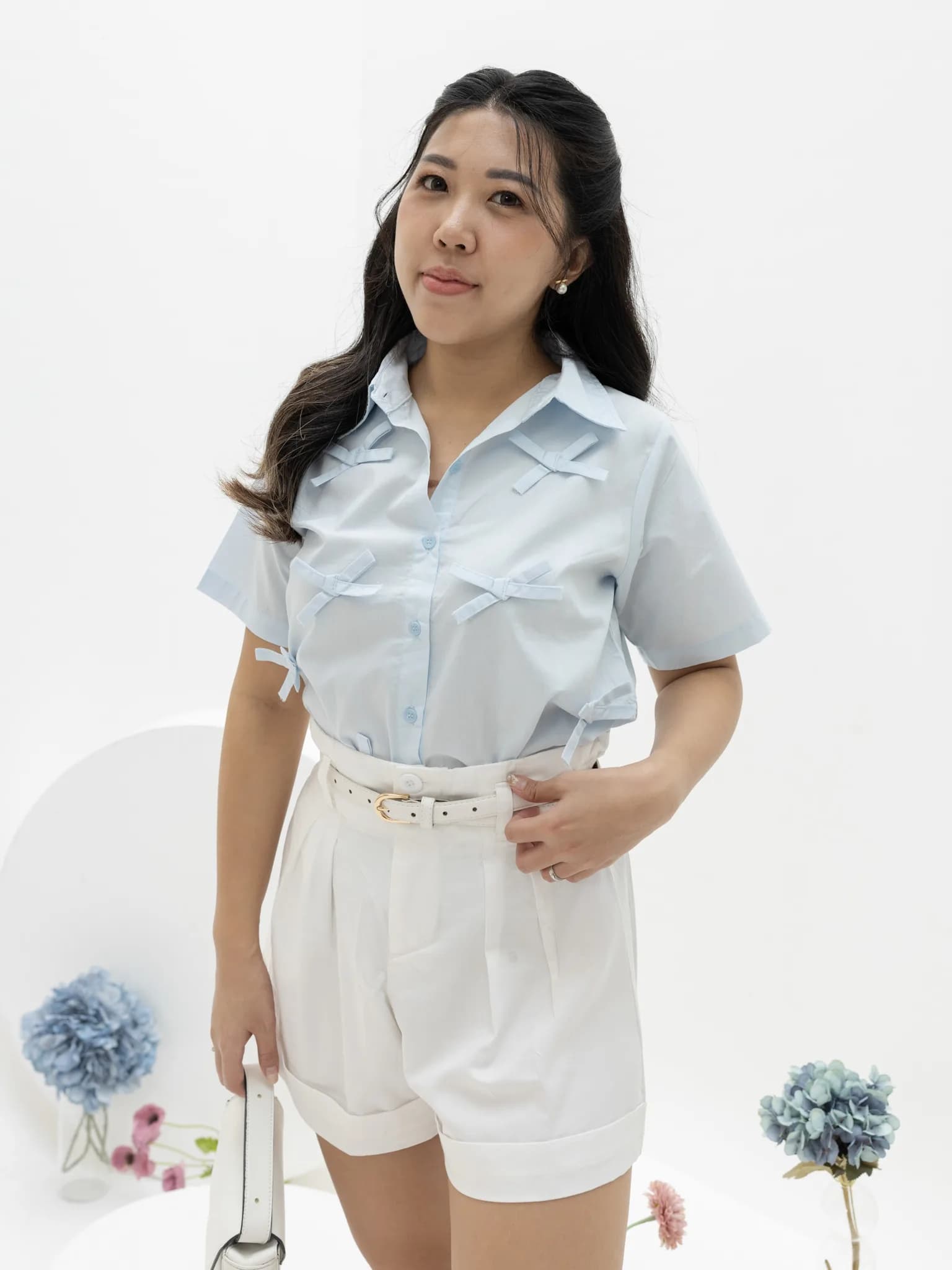 Vellent Top Baby Blue